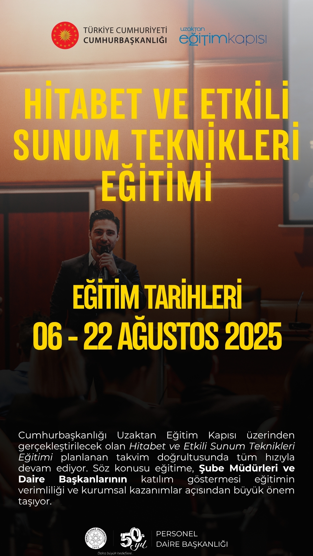 Hitabet ve Etkili Sunum Teknikleri Eğitimi